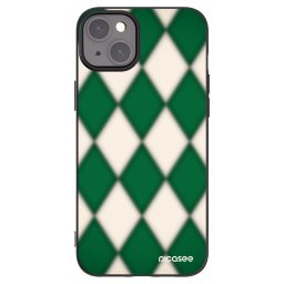 Fekete szilikon tok az alábbi mobiltelefonokra Apple iPhone 15 Plus - Emerald Diamond