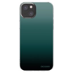 Átlátszó szilikon tok az alábbi mobiltelefonokra Apple iPhone 15 Plus - Verdant Fade
