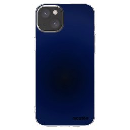 Átlátszó szilikon tok az alábbi mobiltelefonokra Apple iPhone 15 Plus - Deep Ocean