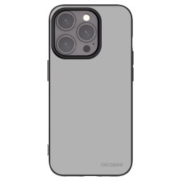 Fekete szilikon tok az alábbi mobiltelefonokra Apple iPhone 15 Pro - Stone