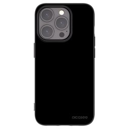 Fekete szilikon tok az alábbi mobiltelefonokra Apple iPhone 15 Pro - Black Bliss