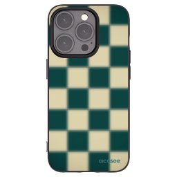 Fekete szilikon tok az alábbi mobiltelefonokra Apple iPhone 15 Pro - Shadow Chess
