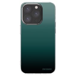 Átlátszó szilikon tok az alábbi mobiltelefonokra Apple iPhone 15 Pro - Verdant Fade