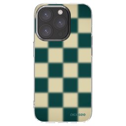 Átlátszó szilikon tok az alábbi mobiltelefonokra Apple iPhone 15 Pro - Shadow Chess