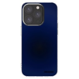 Átlátszó szilikon tok az alábbi mobiltelefonokra Apple iPhone 15 Pro - Deep Ocean