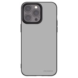 Fekete szilikon tok az alábbi mobiltelefonokra Apple iPhone 15 Pro Max - Stone