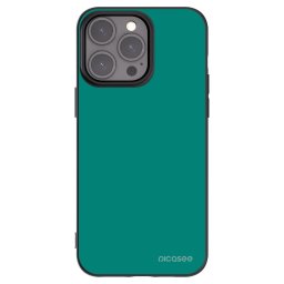 Fekete szilikon tok az alábbi mobiltelefonokra Apple iPhone 15 Pro Max - Emerald Mist