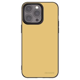 Fekete szilikon tok az alábbi mobiltelefonokra Apple iPhone 15 Pro Max - Canary Crystal