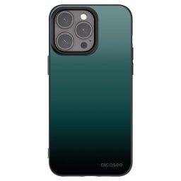 Fekete szilikon tok az alábbi mobiltelefonokra Apple iPhone 15 Pro Max - Verdant Fade