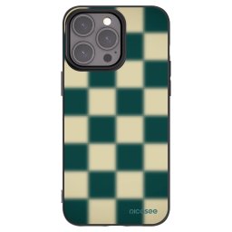 Fekete szilikon tok az alábbi mobiltelefonokra Apple iPhone 15 Pro Max - Shadow Chess