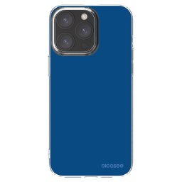 Átlátszó szilikon tok az alábbi mobiltelefonokra Apple iPhone 15 Pro Max - Navy Blue