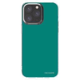 Átlátszó szilikon tok az alábbi mobiltelefonokra Apple iPhone 15 Pro Max - Emerald Mist