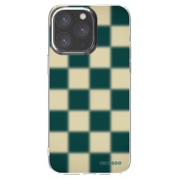 Átlátszó szilikon tok az alábbi mobiltelefonokra Apple iPhone 15 Pro Max - Shadow Chess