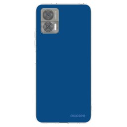 Átlátszó szilikon tok az alábbi mobiltelefonokra Motorola Edge 30 Neo - Navy Blue