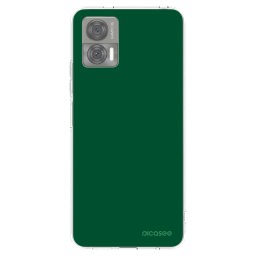 Átlátszó szilikon tok az alábbi mobiltelefonokra Motorola Edge 30 Neo - Green Gleam