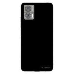 Átlátszó szilikon tok az alábbi mobiltelefonokra Motorola Edge 30 Neo - Black Bliss
