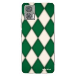 Átlátszó szilikon tok az alábbi mobiltelefonokra Motorola Edge 30 Neo - Emerald Diamond