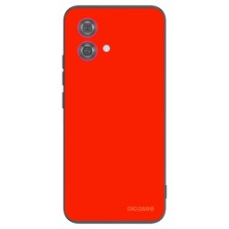 Fekete szilikon tok az alábbi mobiltelefonokra Motorola Moto G84 5G - Maranello Red