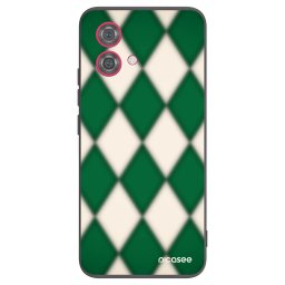 Fekete szilikon tok az alábbi mobiltelefonokra Motorola Moto G84 5G - Emerald Diamond