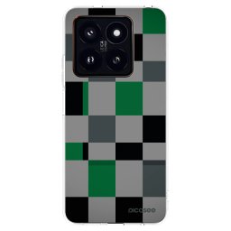 Átlátszó szilikon tok az alábbi mobiltelefonokra Xiaomi 14 Pro - Block Grid