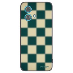 Fekete szilikon tok az alábbi mobiltelefonokra Motorola Edge 40 Neo - Shadow Chess