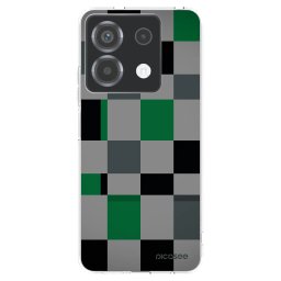 Átlátszó szilikon tok az alábbi mobiltelefonokra Xiaomi Poco X6 - Block Grid