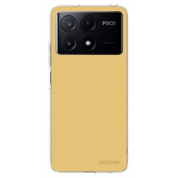 Átlátszó szilikon tok az alábbi mobiltelefonokra Xiaomi Poco X6 Pro - Canary Crystal