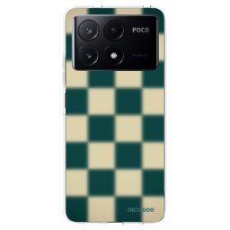 Átlátszó szilikon tok az alábbi mobiltelefonokra Xiaomi Poco X6 Pro - Shadow Chess