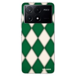 Átlátszó szilikon tok az alábbi mobiltelefonokra Xiaomi Poco X6 Pro - Emerald Diamond