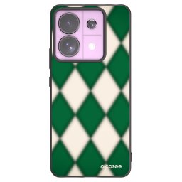 Fekete szilikon tok az alábbi mobiltelefonokra Xiaomi Redmi Note 13 Pro 5G - Emerald Diamond