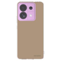 Átlátszó szilikon tok az alábbi mobiltelefonokra Xiaomi Redmi Note 13 Pro 5G - Soft Sand