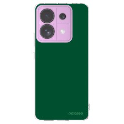 Átlátszó szilikon tok az alábbi mobiltelefonokra Xiaomi Redmi Note 13 Pro 5G - Green Gleam