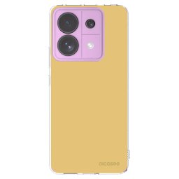 Átlátszó szilikon tok az alábbi mobiltelefonokra Xiaomi Redmi Note 13 Pro 5G - Canary Crystal