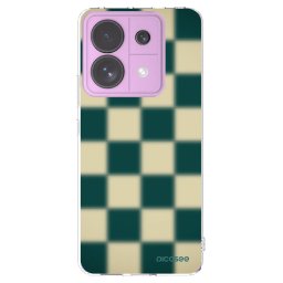 Átlátszó szilikon tok az alábbi mobiltelefonokra Xiaomi Redmi Note 13 Pro 5G - Shadow Chess