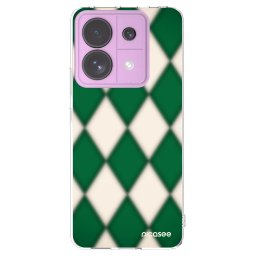 Átlátszó szilikon tok az alábbi mobiltelefonokra Xiaomi Redmi Note 13 Pro 5G - Emerald Diamond
