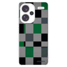 Átlátszó szilikon tok az alábbi mobiltelefonokra Xiaomi Redmi Note 13 Pro+ 5G - Block Grid