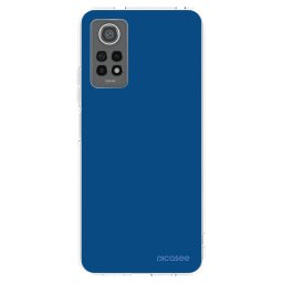 Átlátszó szilikon tok az alábbi mobiltelefonokra Xiaomi Redmi Note 12 Pro 4G - Navy Blue