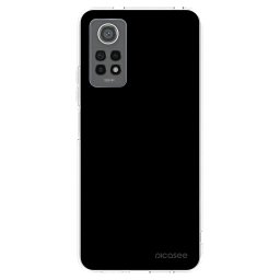 Átlátszó szilikon tok az alábbi mobiltelefonokra Xiaomi Redmi Note 12 Pro 4G - Black Bliss
