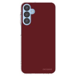 Átlátszó szilikon tok az alábbi mobiltelefonokra Samsung Galaxy A15 A156B 5G - Red Bliss