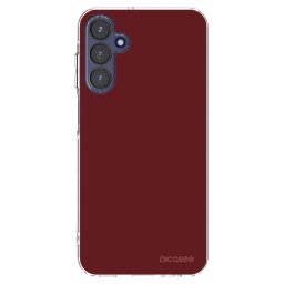 Átlátszó szilikon tok az alábbi mobiltelefonokra Samsung Galaxy A15 A155F 4G - Red Bliss