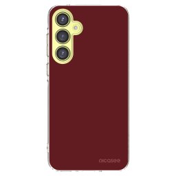 Átlátszó szilikon tok az alábbi mobiltelefonokra Samsung Galaxy A35 5G A356B - Red Bliss