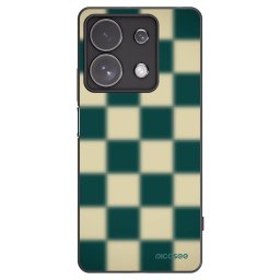 Fekete szilikon tok az alábbi mobiltelefonokra Xiaomi Redmi Note 13 Pro 4G - Shadow Chess