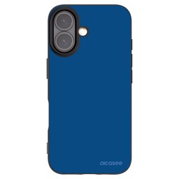 Fekete szilikon tok az alábbi mobiltelefonokra Apple iPhone 16 - Navy Blue