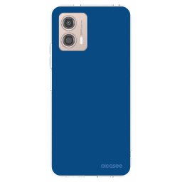 Átlátszó szilikon tok az alábbi mobiltelefonokra Motorola Moto G53 5G - Navy Blue
