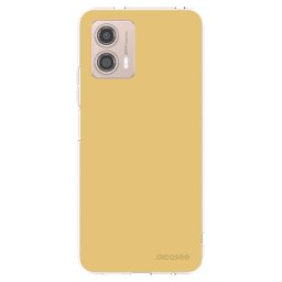Átlátszó szilikon tok az alábbi mobiltelefonokra Motorola Moto G53 5G - Canary Crystal