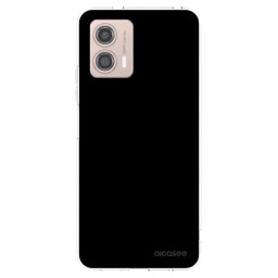 Átlátszó szilikon tok az alábbi mobiltelefonokra Motorola Moto G53 5G - Black Bliss