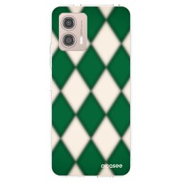 Átlátszó szilikon tok az alábbi mobiltelefonokra Motorola Moto G53 5G - Emerald Diamond