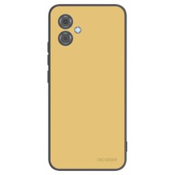 Fekete szilikon tok az alábbi mobiltelefonokra Motorola Moto G14 - Canary Crystal