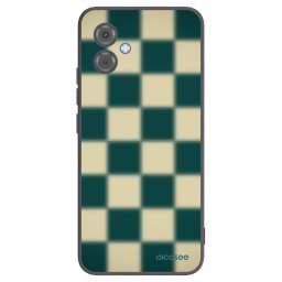 Fekete szilikon tok az alábbi mobiltelefonokra Motorola Moto G14 - Shadow Chess