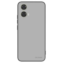 Fekete szilikon tok az alábbi mobiltelefonokra Motorola Moto G24 - Stone